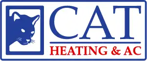 Official CAT Heating and AC website logo in webp format.